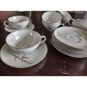Fashion Manor Fine China Set-bamboo Design- Japan